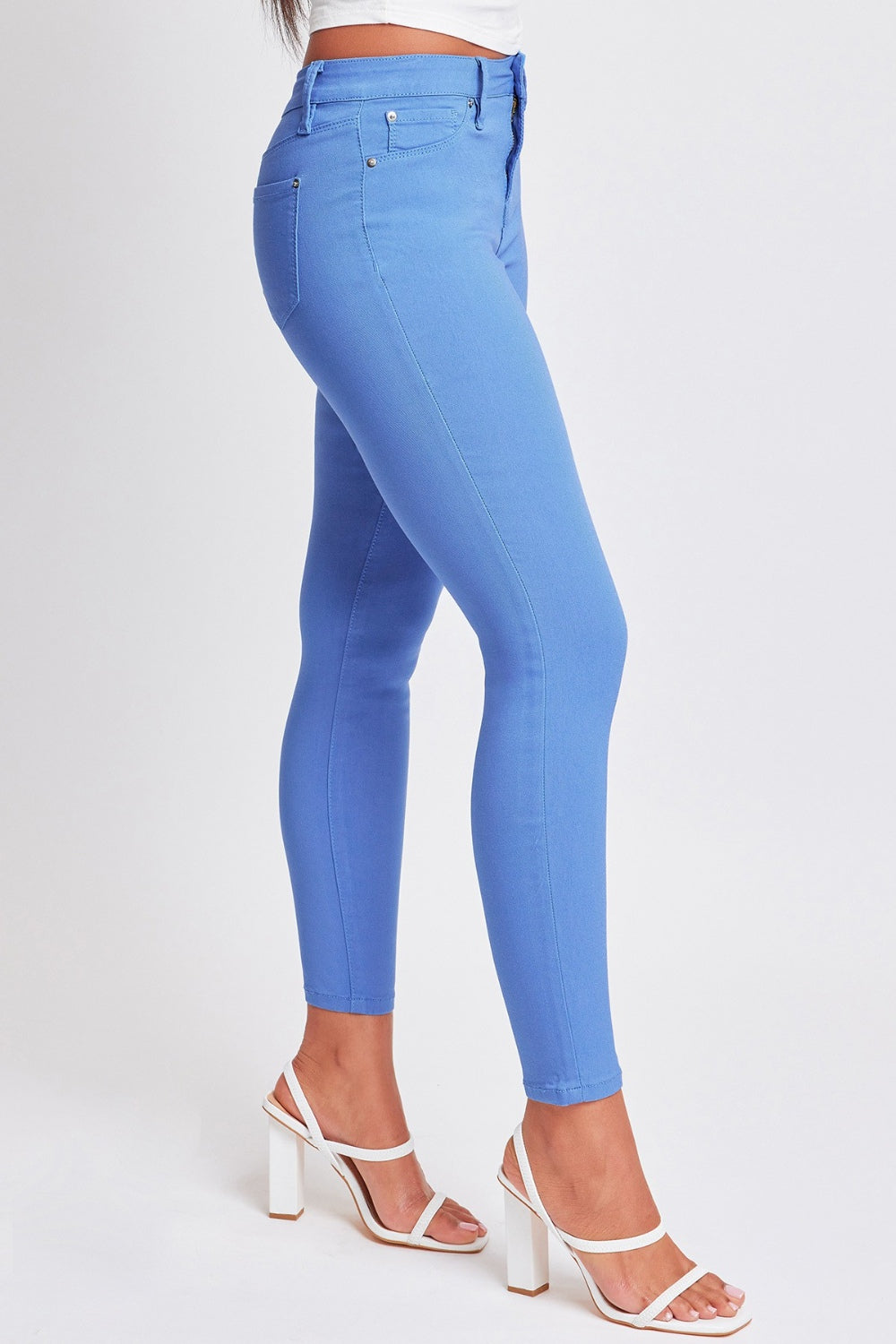 YMI Jeanswear Full Size Hyperstretch Mid-Rise Skinny Pants